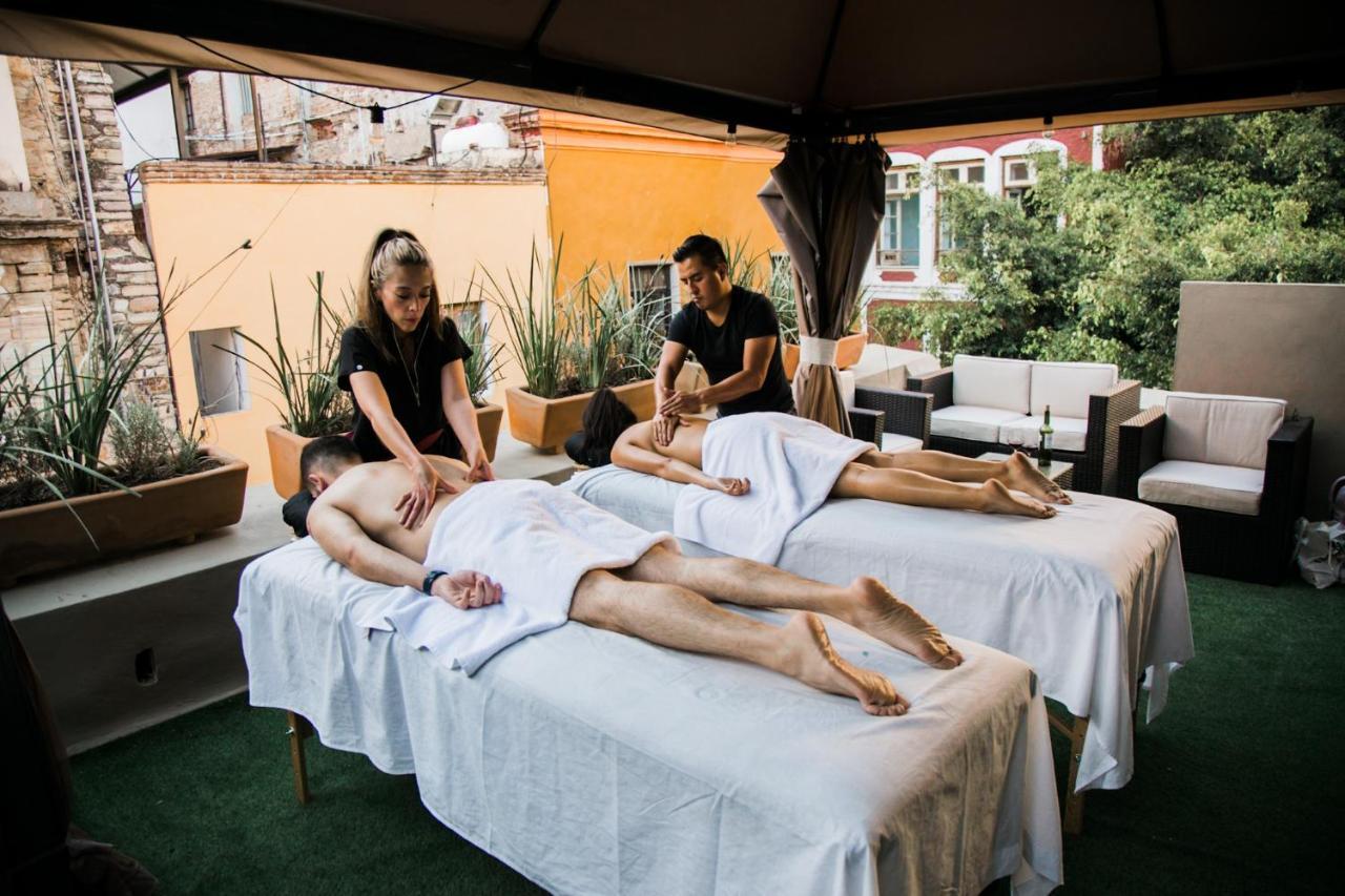 Hotel Spa Casa Del Sol กัวนาฮัวโต ภายนอก รูปภาพ